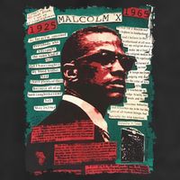Malcolm X Lover 7 Panel Mesh Trucker Snapback Hat