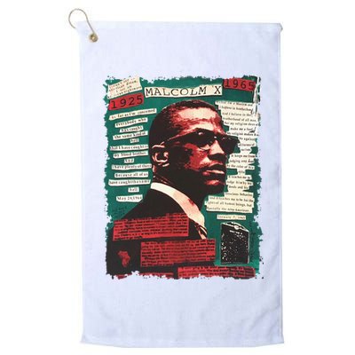 Malcolm X Lover Golf Towel