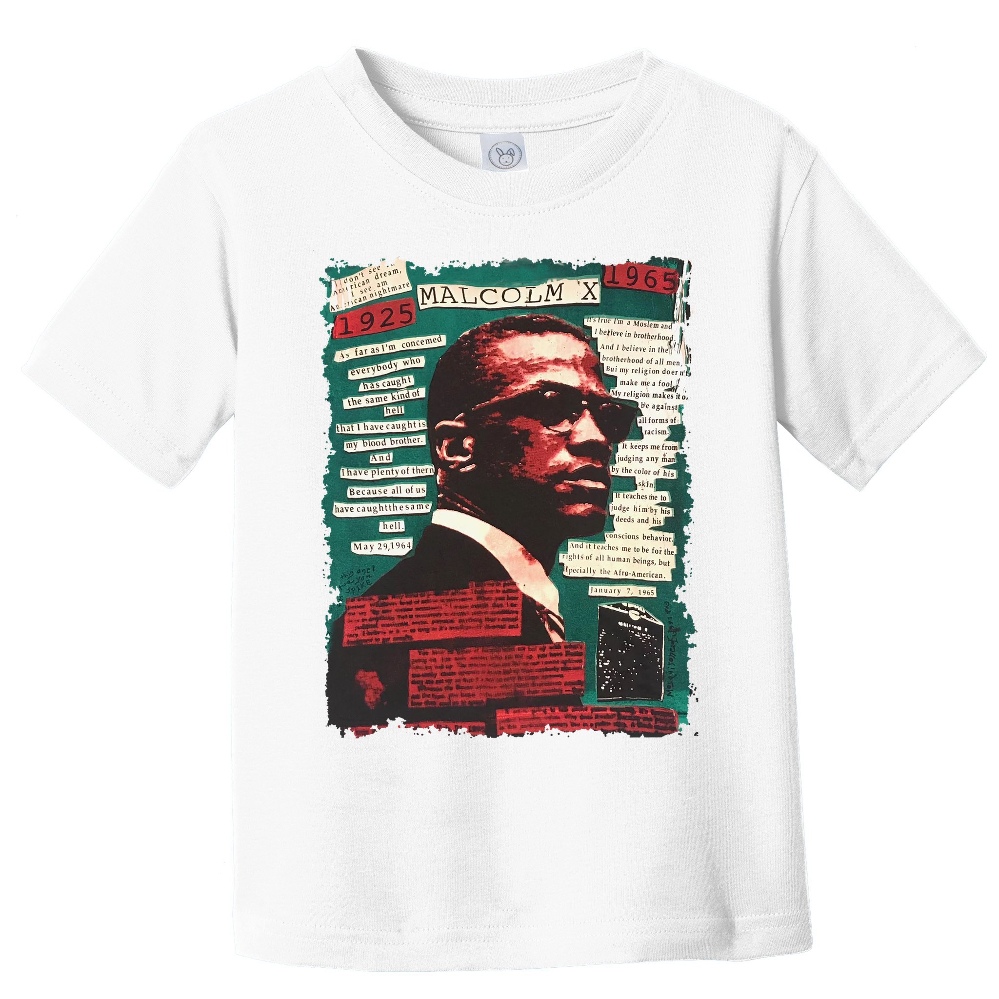 Malcolm X Lover Toddler T-Shirt