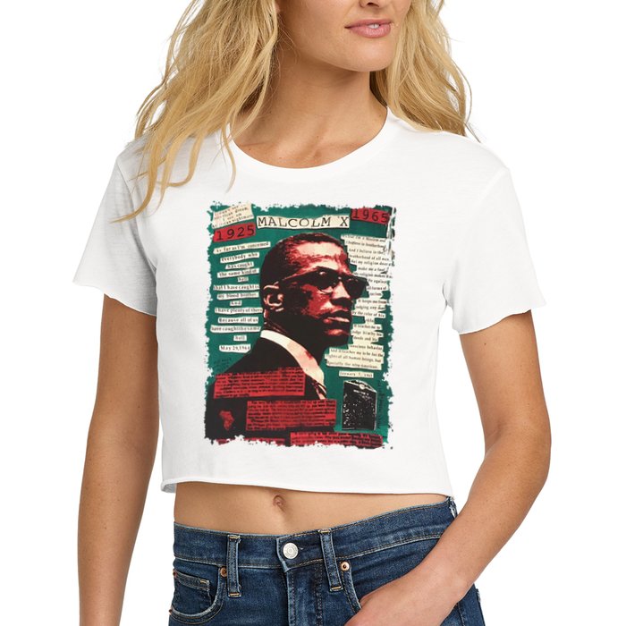 Malcolm X Lover Crop Top