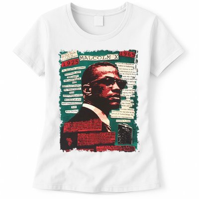 Malcolm X Lover Womens T-Shirt