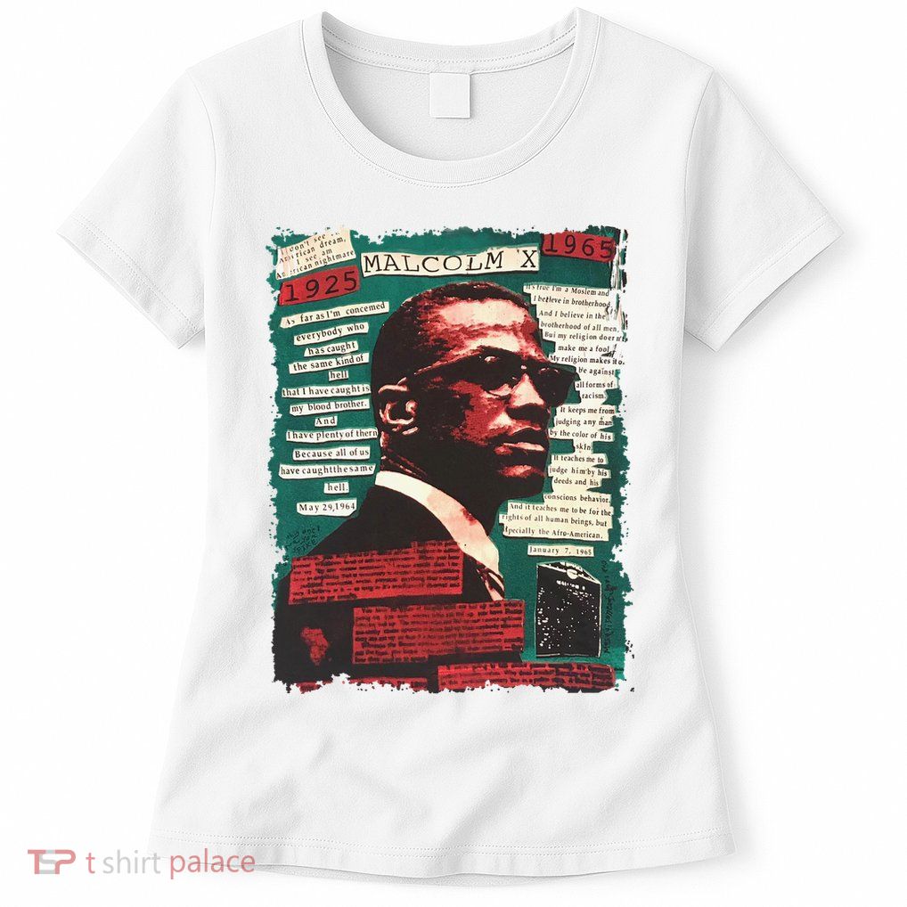Malcolm X Lover Womens T-Shirt