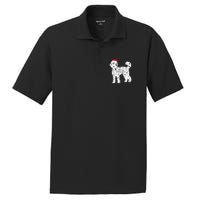 Merry Xmas Labradoodle Dog Christmas PosiCharge RacerMesh Polo