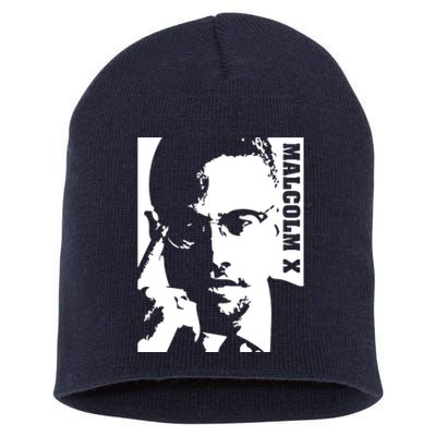 Malcolm X Short Acrylic Beanie