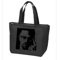 Malcolm X Zip Tote Bag