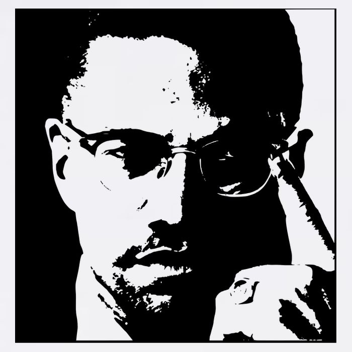 Malcolm X Garment-Dyed Sweatshirt