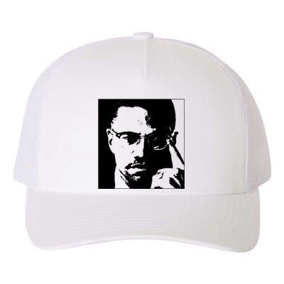 Malcolm X Yupoong Adult 5-Panel Trucker Hat