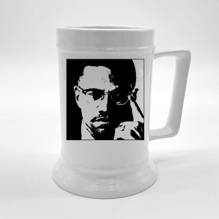 Malcolm X Beer Stein