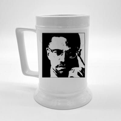 Malcolm X Beer Stein