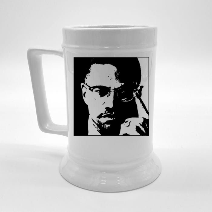 Malcolm X Beer Stein