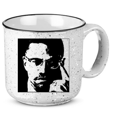 Malcolm X 15oz Campfire Ceramic Mug