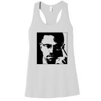 Malcolm X Women's Racerback Tank