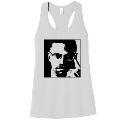 Malcolm X Women's Racerback Tank