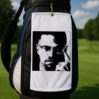 Malcolm X Golf Towel