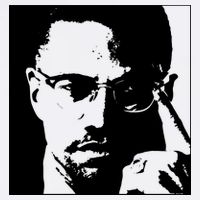 Malcolm X Golf Towel