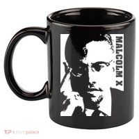 Malcolm X 11oz C Handle Ceramic Mug