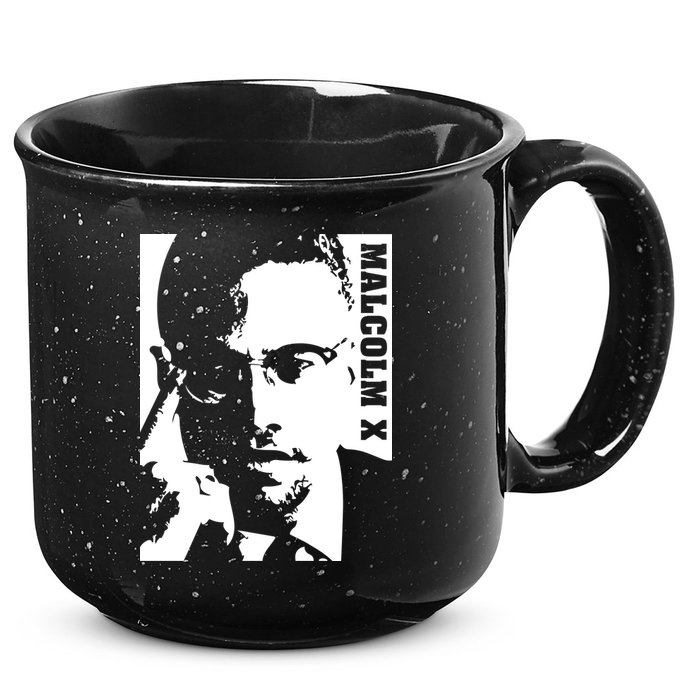 Malcolm X 15oz Campfire Ceramic Mug