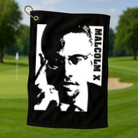 Malcolm X Golf Towel