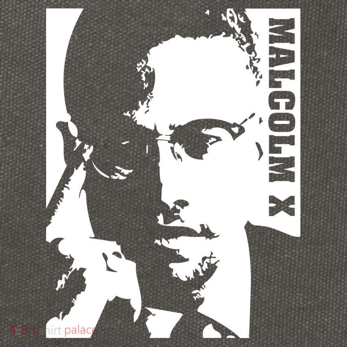 Malcolm X Cotton Canvas Backpack