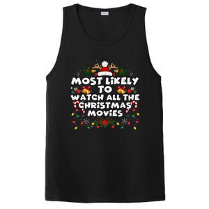 Matching Xmas Most Likely To Watch All The Christmas Movies PosiCharge Competitor Tank