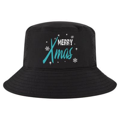 Merry Xmas | Merry Christmas Cool Comfort Performance Bucket Hat