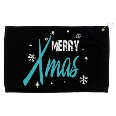 Merry Xmas | Merry Christmas Grommeted Golf Towel