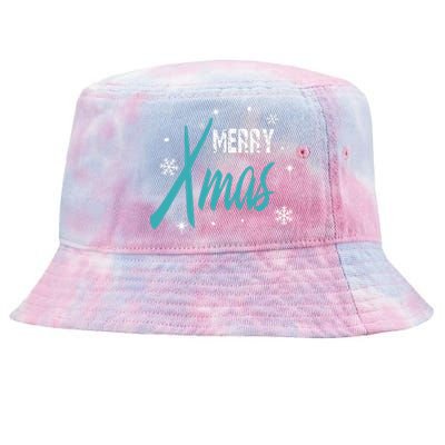 Merry Xmas | Merry Christmas Tie-Dyed Bucket Hat