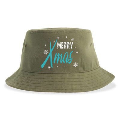 Merry Xmas | Merry Christmas Sustainable Bucket Hat