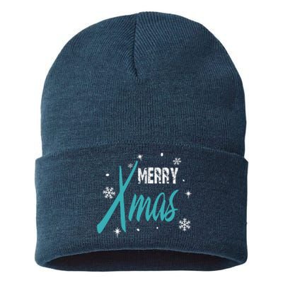 Merry Xmas | Merry Christmas Sustainable Knit Beanie