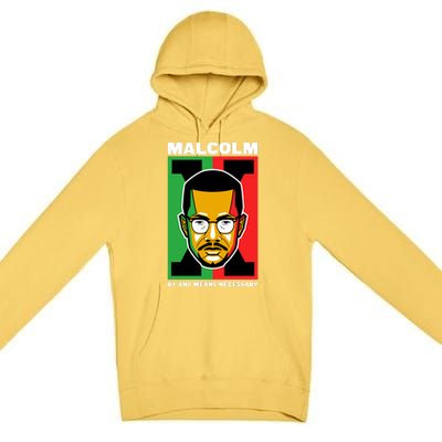 MALCOLM X NECESSARY Premium Pullover Hoodie