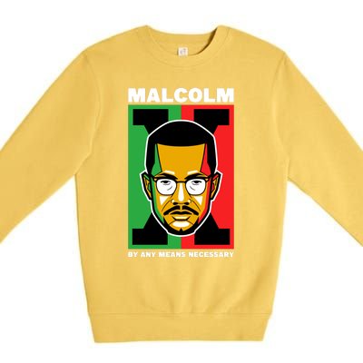 MALCOLM X NECESSARY Premium Crewneck Sweatshirt