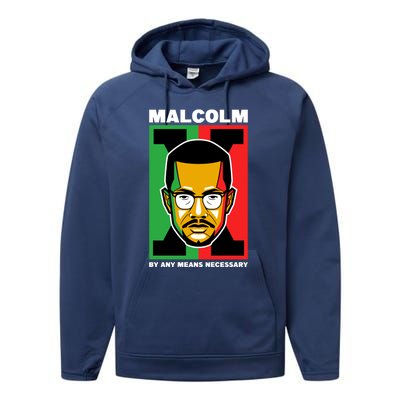 MALCOLM X NECESSARY Performance Fleece Hoodie