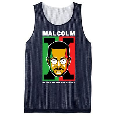 MALCOLM X NECESSARY Mesh Reversible Basketball Jersey Tank