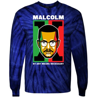 MALCOLM X NECESSARY Tie-Dye Long Sleeve Shirt