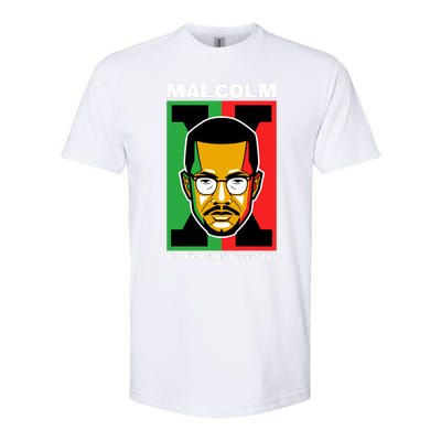 MALCOLM X NECESSARY Softstyle CVC T-Shirt