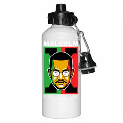 MALCOLM X NECESSARY Aluminum Water Bottle