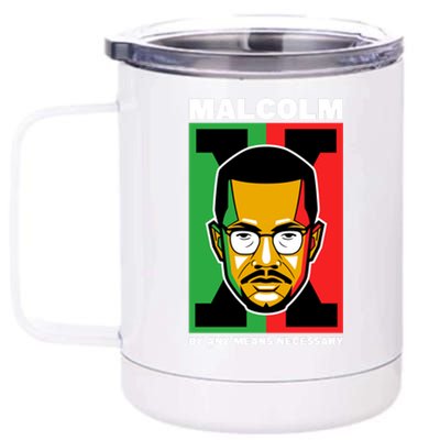 MALCOLM X NECESSARY 12 oz Stainless Steel Tumbler Cup