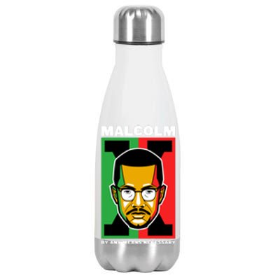 MALCOLM X NECESSARY Stainless Steel Insulated Water Bottle