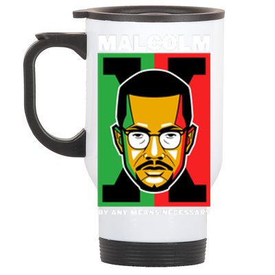 MALCOLM X NECESSARY Stainless Steel Travel Mug