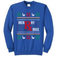 Merry Xmas Pharmacist Ugly Christmas Pharmacy Tech Gift Sweatshirt