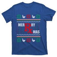 Merry Xmas Pharmacist Ugly Christmas Pharmacy Tech Gift T-Shirt