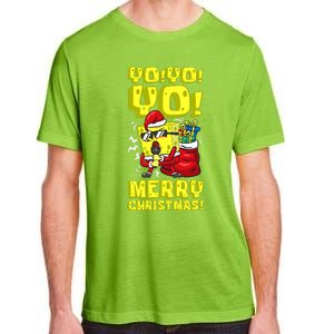 Mademark X Santa Yo Yo Yo Merry Christmas Spon Adult ChromaSoft Performance T-Shirt