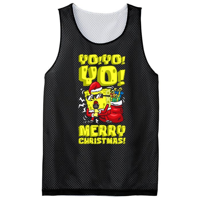 Mademark X Santa Yo Yo Yo Merry Christmas Spon Mesh Reversible Basketball Jersey Tank