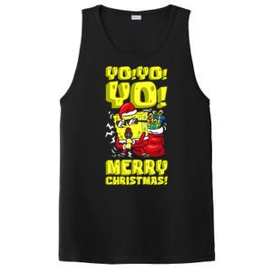 Mademark X Santa Yo Yo Yo Merry Christmas Spon PosiCharge Competitor Tank