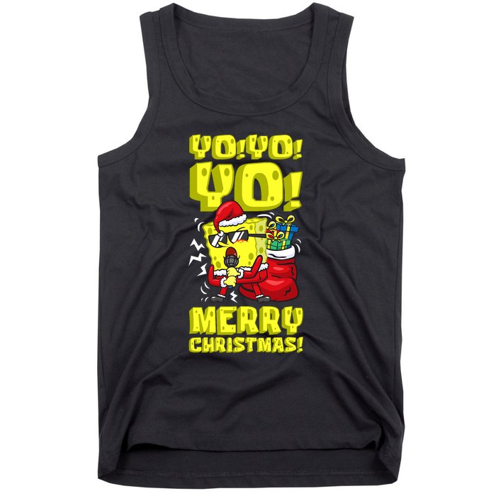 Mademark X Santa Yo Yo Yo Merry Christmas Spon Tank Top