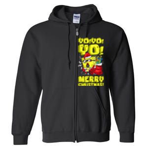 Mademark X Santa Yo Yo Yo Merry Christmas Spon Full Zip Hoodie