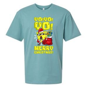 Mademark X Santa Yo Yo Yo Merry Christmas Spon Sueded Cloud Jersey T-Shirt