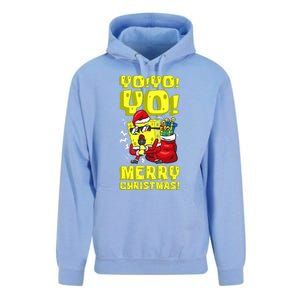 Mademark X Santa Yo Yo Yo Merry Christmas Spon Unisex Surf Hoodie