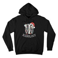 Merry Xraymas Skeleton Rib Cage Radiology Christmas Gifts Hoodie