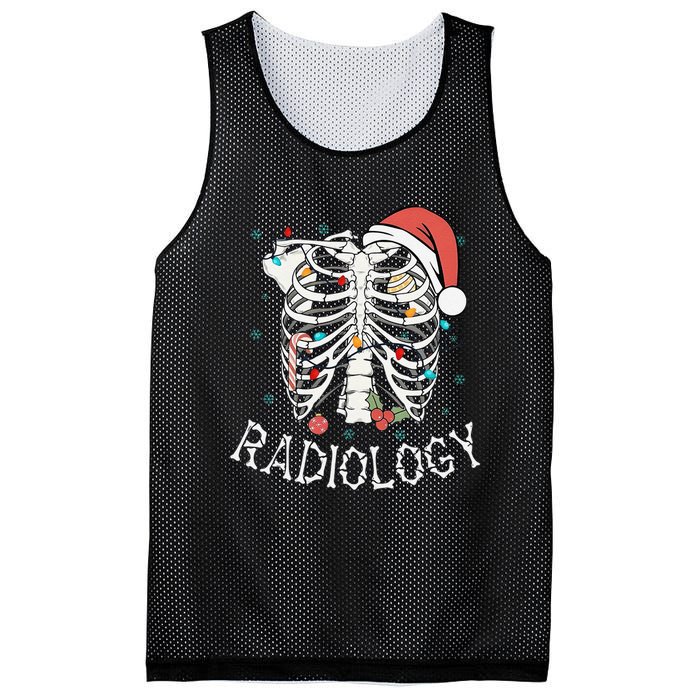 Merry Xraymas Skeleton Rib Cage Radiology Christmas Gifts Mesh Reversible Basketball Jersey Tank